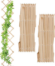 Sistema di sostegno per piante - estensione - set di 3 - 180 cm - rete - legno