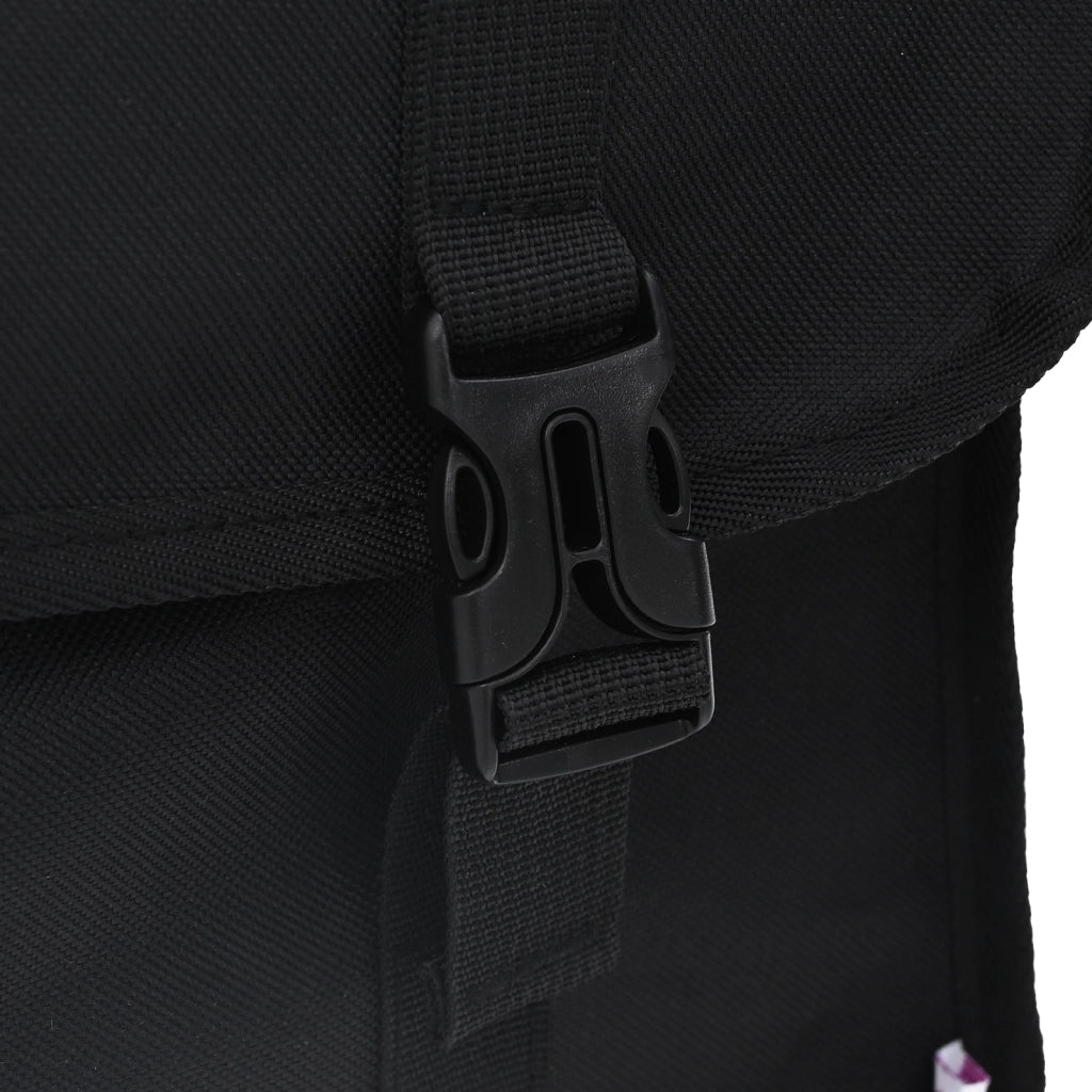 Borsa da pannier doppia per biciclette 48 L Nera