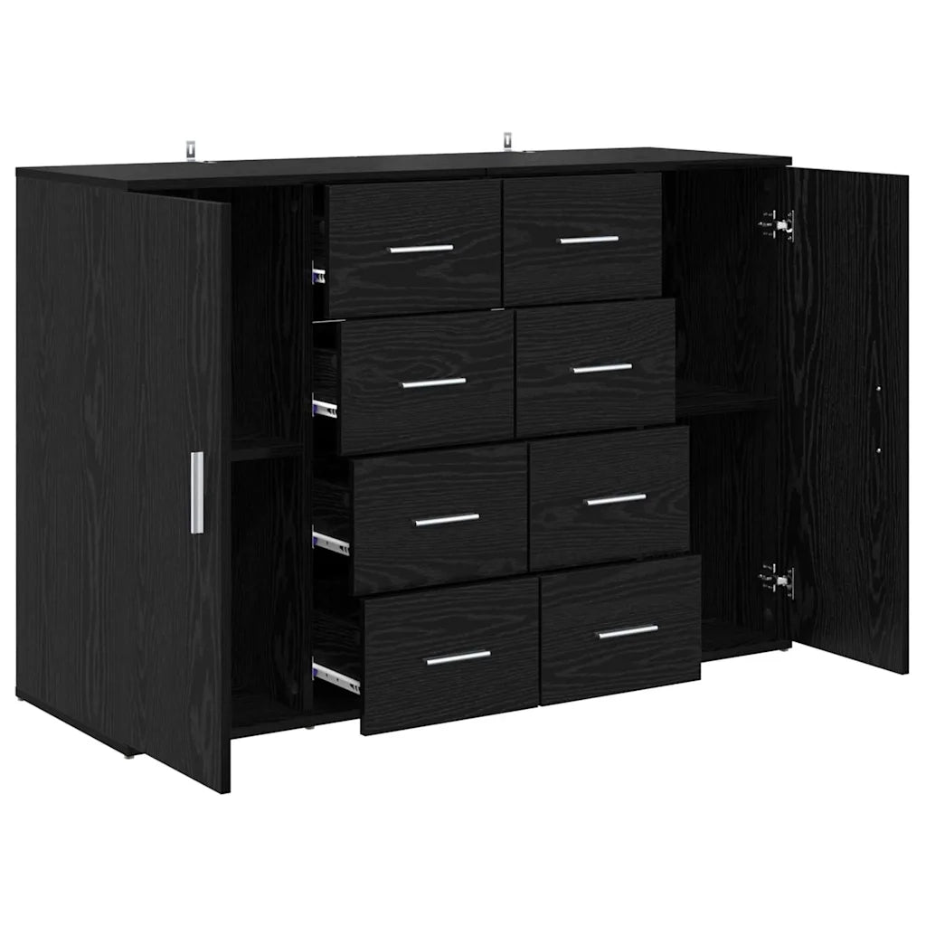 Sideboards Corona 2 pcs Rovere Nero 59 x 39 x 80 cm