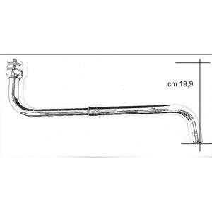 Canna becco universale per rubinetto, allungabile 23/40 cm rovesciabile