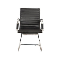 Imperial - poltrona da attesa in pu e metallo