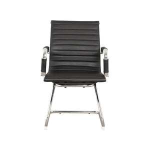 Imperial - poltrona da attesa in pu e metallo