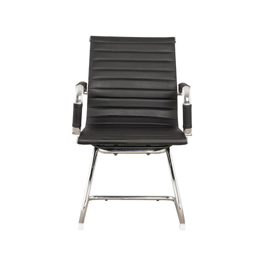 Imperial - poltrona da attesa in pu e metallo