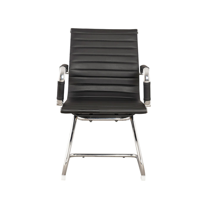 Imperial - poltrona da attesa in pu e metallo