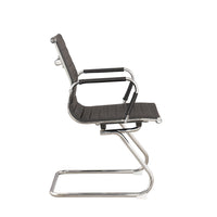 Imperial - poltrona da attesa in pu e metallo