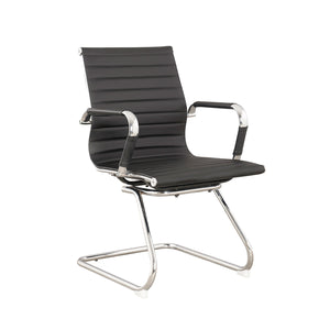 Imperial - poltrona da attesa in pu e metallo