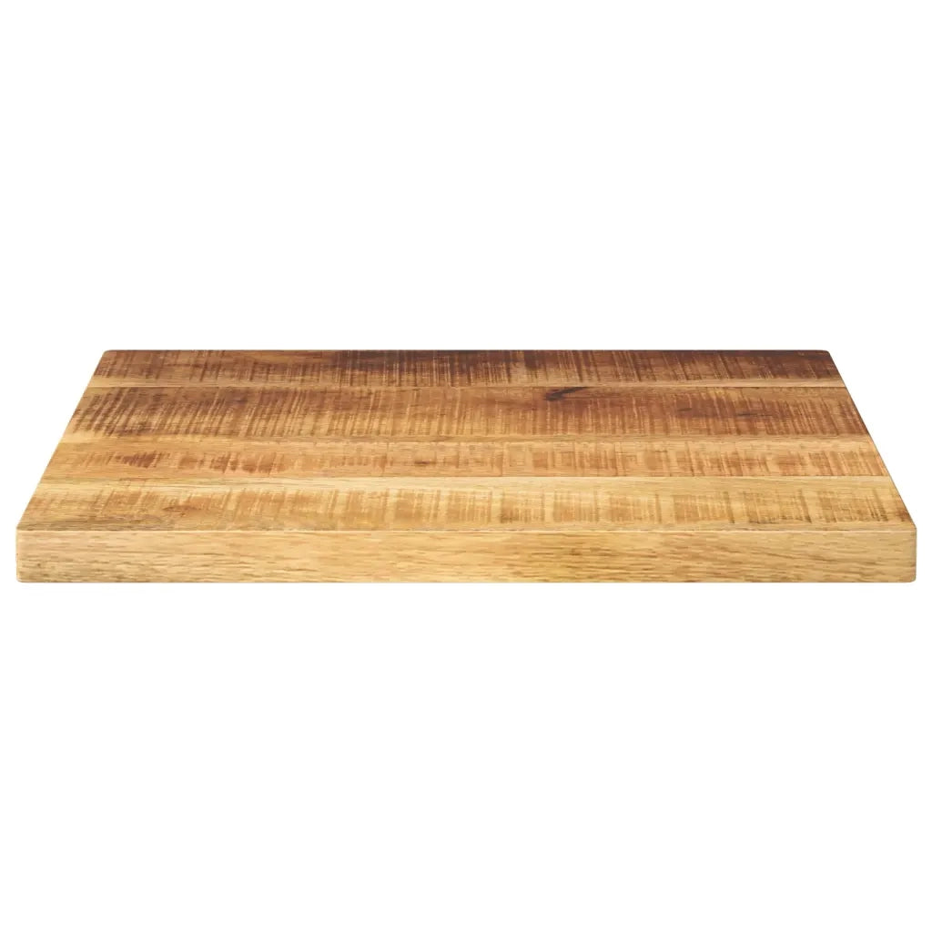 Piano per Tavolo 40x40x2,5 cm Quadrato Legno di Mango Grezzo 371303