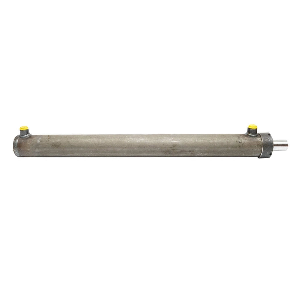 Cilindro idraulico 800 mm filettatura M20 con attacco idraulico Ø20