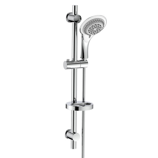 Saliscendi Ginepro cromato con 2 supporti regolabili