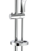 Saliscendi Ginepro cromato con 2 supporti regolabili