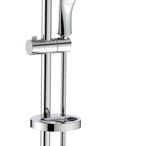 Saliscendi Ginepro cromato con 2 supporti regolabili