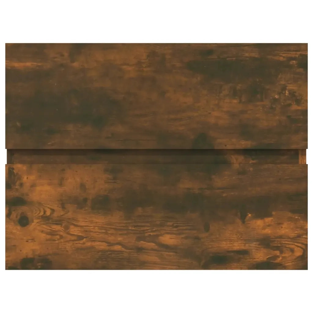 Mobile Lavabo Rovere Fumo 60x38,5x45 cm in Legno Multistrato 815648