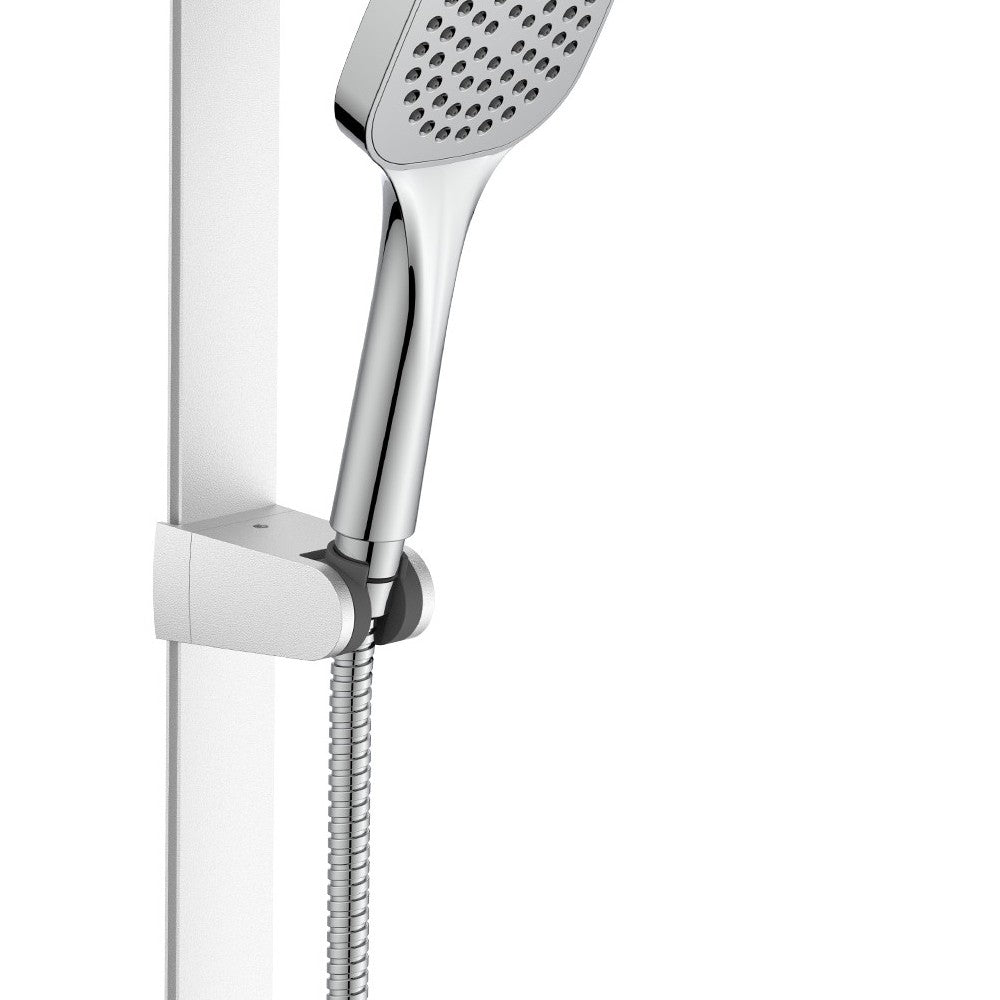 Saliscendi Edera asta piatta fissaggio incollo o con viti