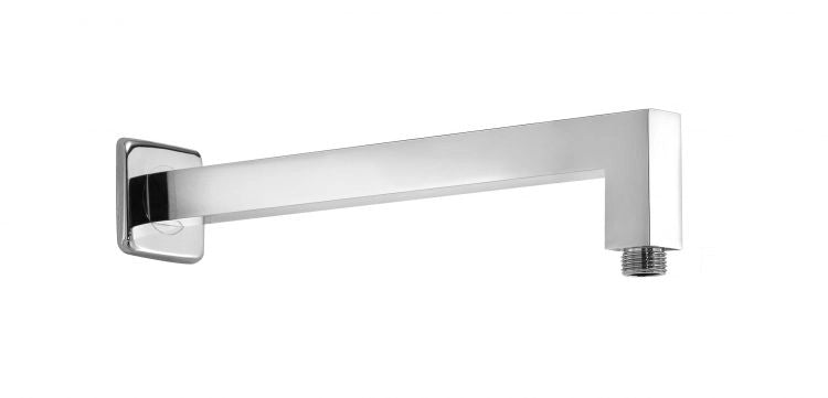 Braccio doccia quadro senza soffione - Gedy G-TUBE TECH 00 - Braccio da 35 cm 