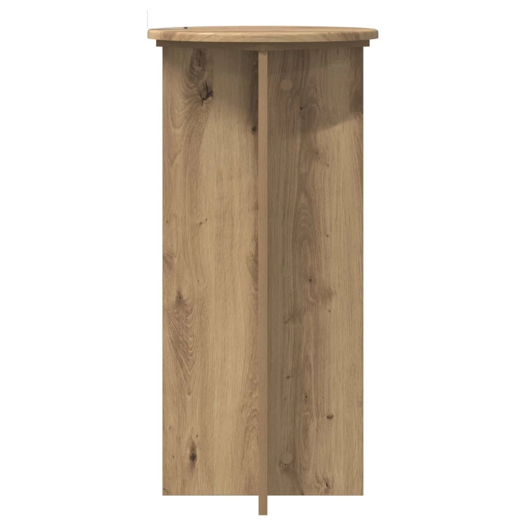 Supporto per piante 2 pcs Rovere Artigianale 40 x 40 x 80 cm 899707