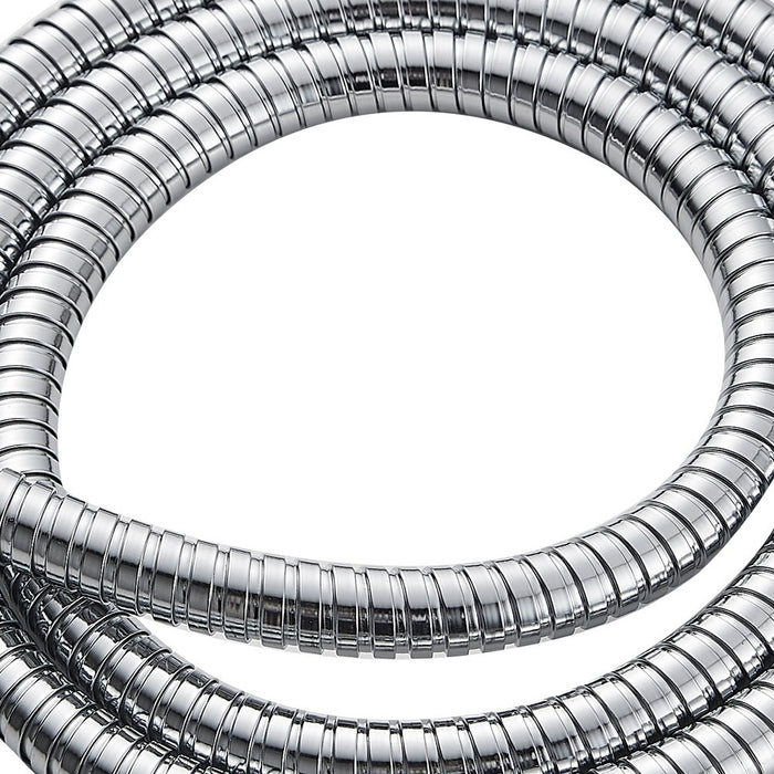 Flessibile in acciaio doppia graffatura antitorsione 150 cm