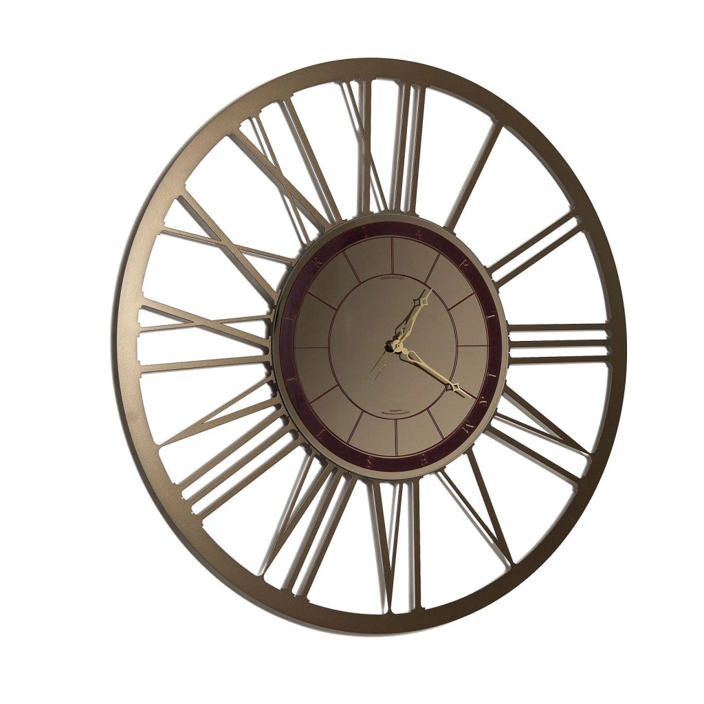 Orologio da parete di design Big Lux Bronzo