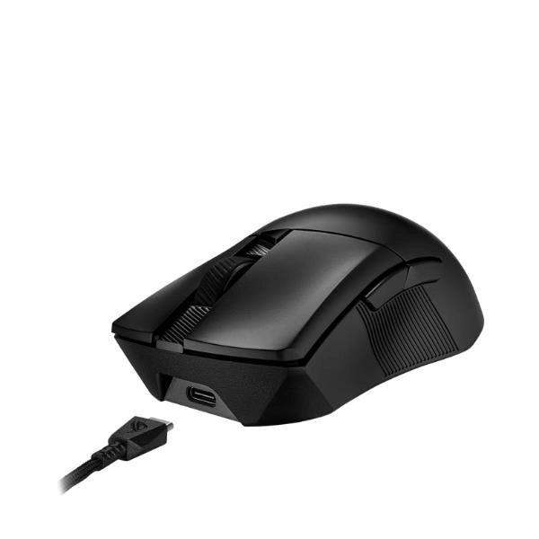 Asus rog gladius iii wireless aimpoint mouse gaming mano destra rf wireless + bluetooth + usb type-a ottico 36000 dpi - 90MP02Y0-BMUA00