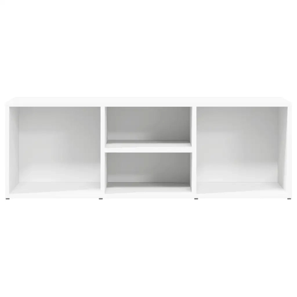 Scarpiera con Panchina Bianca 105x35x35 cm in Legno Multistrato 804463