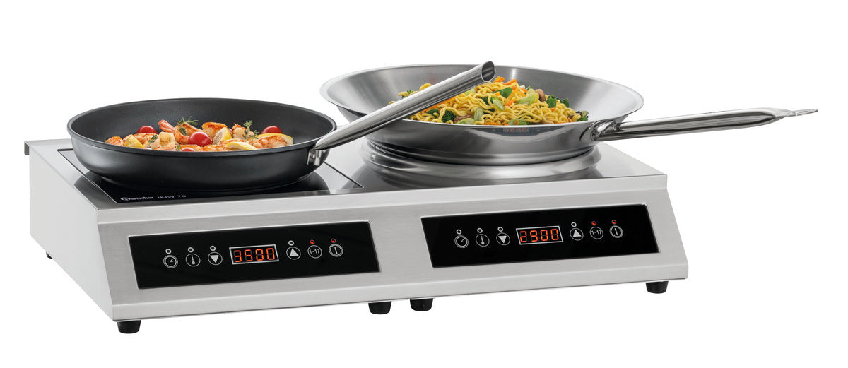Fornello a induzione wok combinato IKIW 70