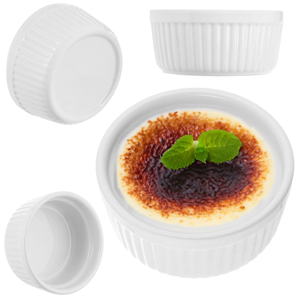 KADAX Kokilka do brulee 11CM TR-24-281 biała 44681