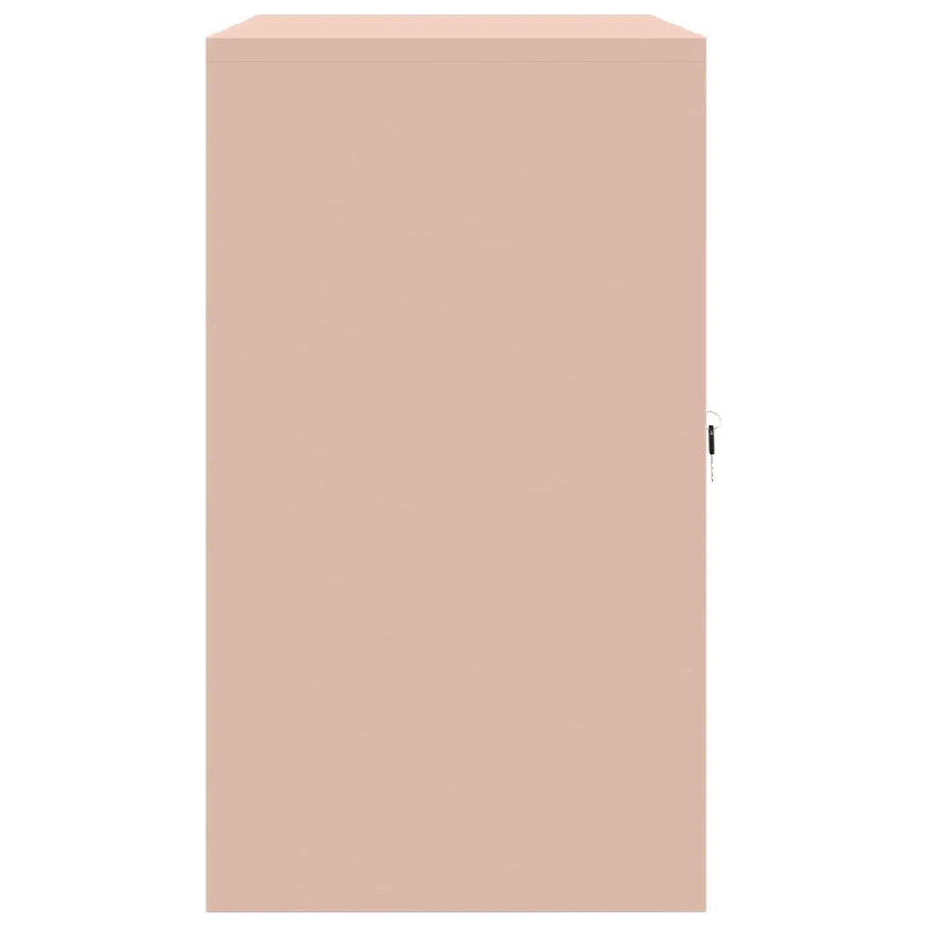 Armadio Rosa 80 x 40 x 70 cm Acciaio CFW7638924