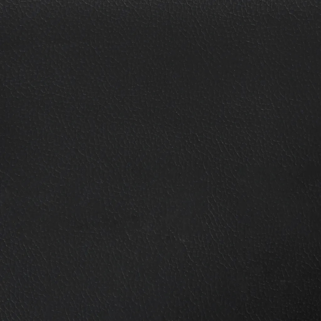 Testiera ad Orecchio Nera 203x23x78/88 cm in Similpelle