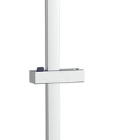 Asta square per saliscendi con 2 supporti regolabil