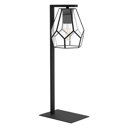 Lampada Da Tavolo Vintage Mardyke Acciaio Nero 1 Luce E27