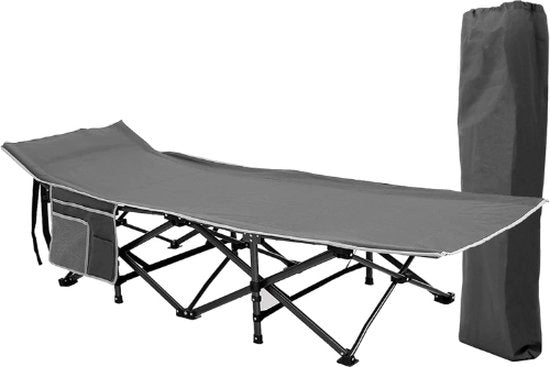 Veldbed per Adulto - 1 Persone - Stretcher - Matrimoniale per Campeggio - Campeggiatore Inclinabile - Letto per Campeggio