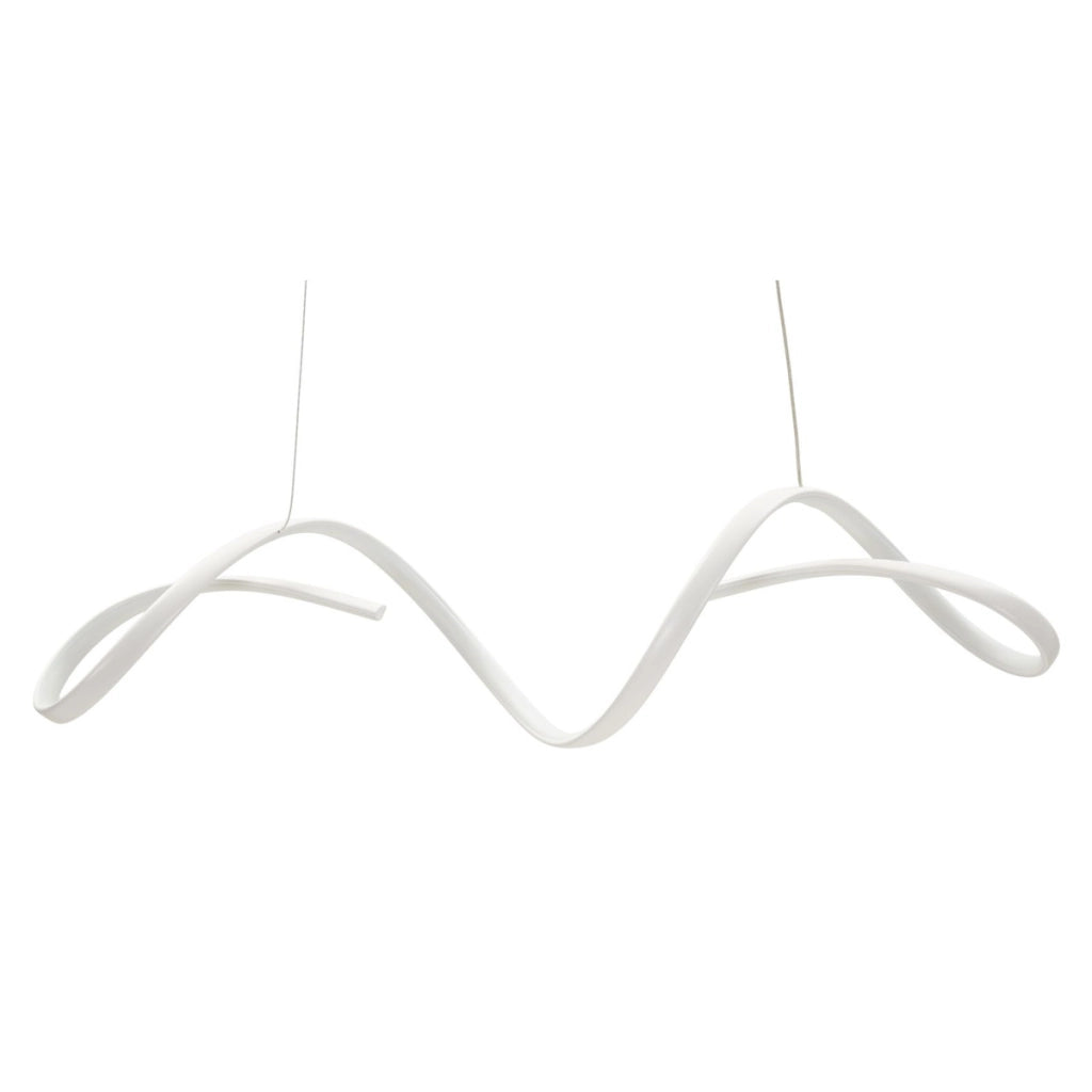 Lampadario Uter in alluminio e ferro con LED integrato