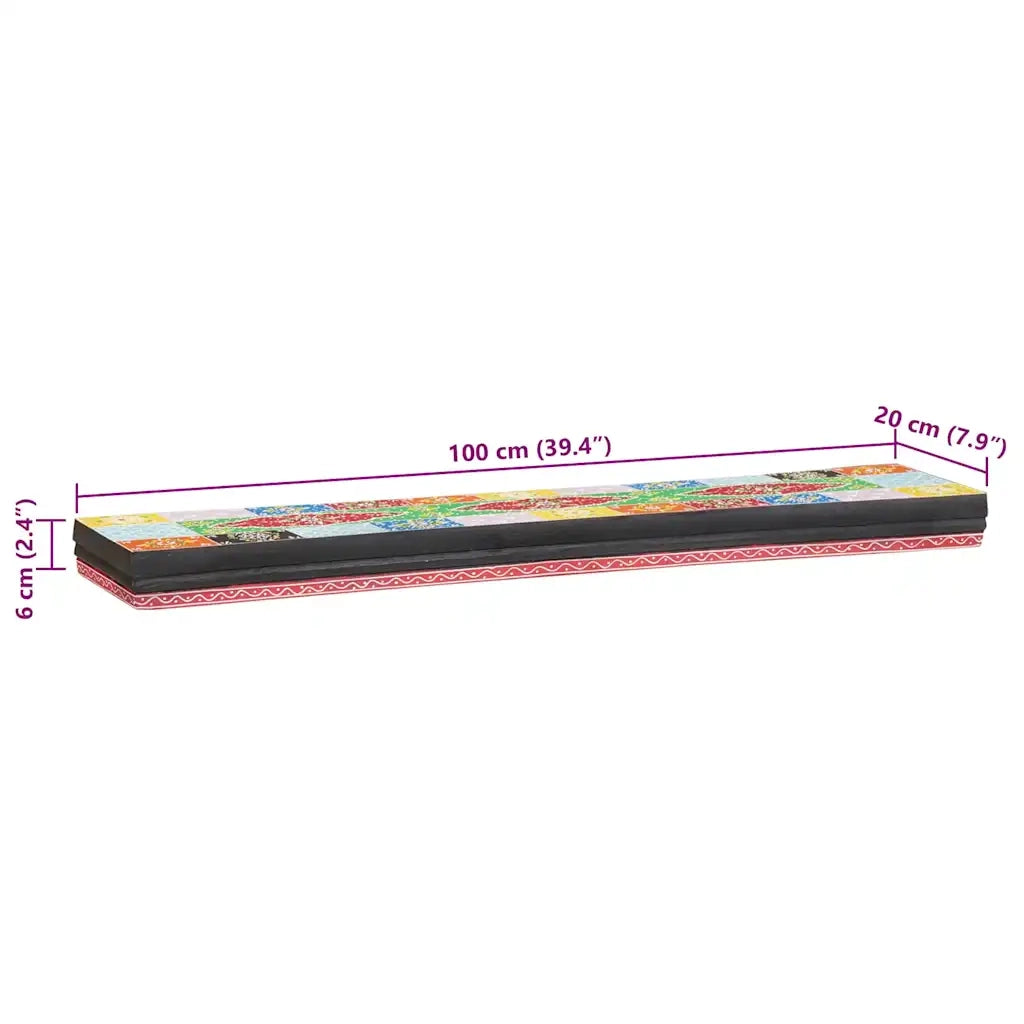 Scaffali da parete Multicolore 100 x 20 x 6 cm 4017576