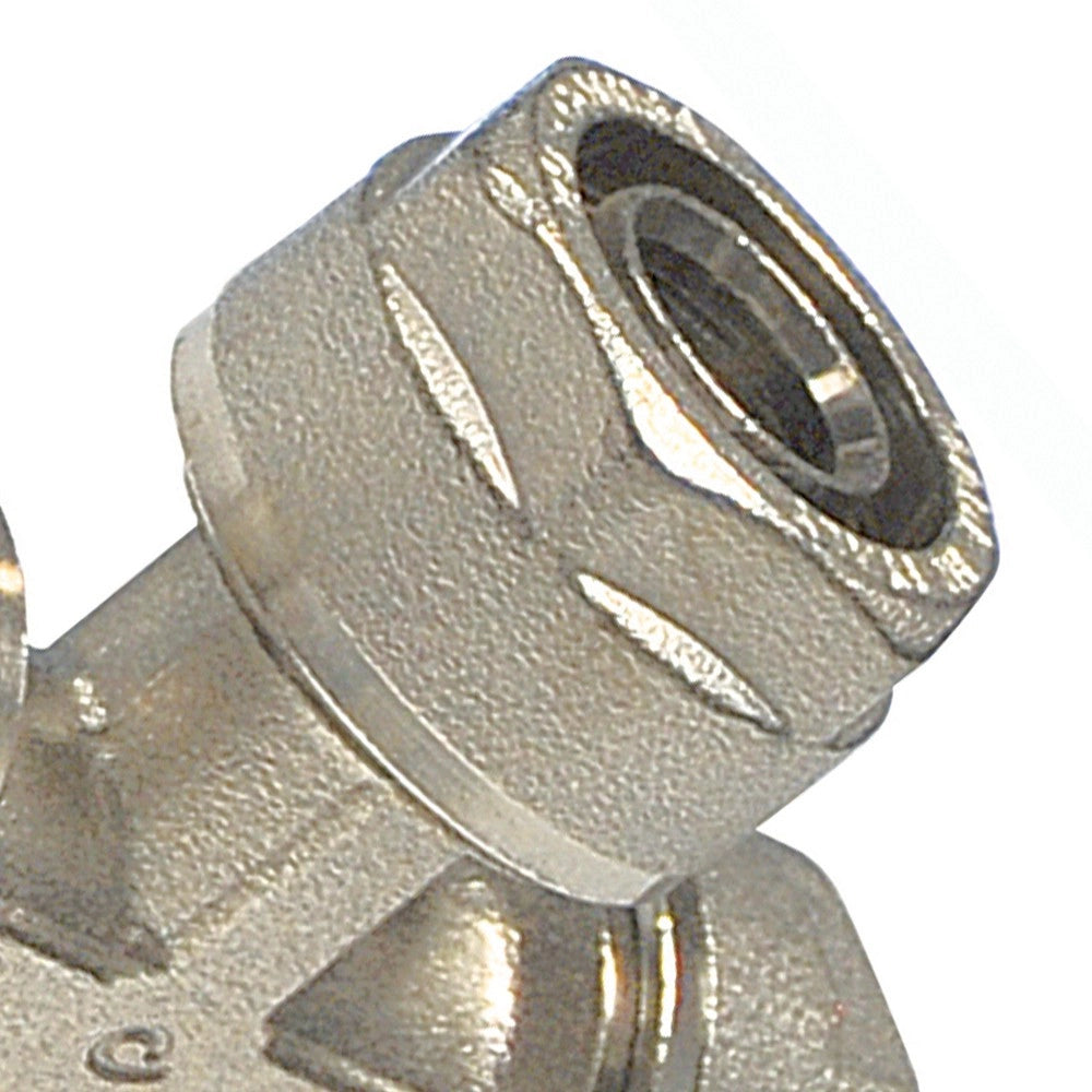 Raccordo a tee ridotto diam.20x20x16 per multistrato