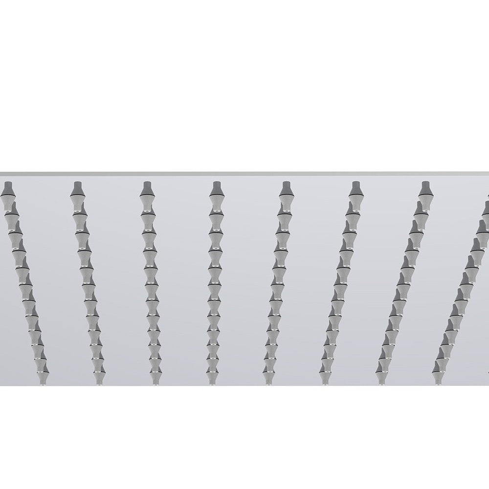 Soffione serie Giglio quadrato 30x30 cm