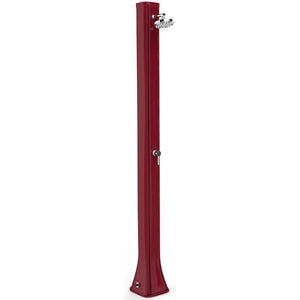 Doccia Solare Big Happy Five 40 Litri In Polietilene Colore Rossa Cv-F600/3027