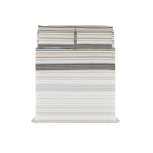 Set Lenzuola Matrimoniale con Stampa Sopra Sotto e Federe Linea River Tigri