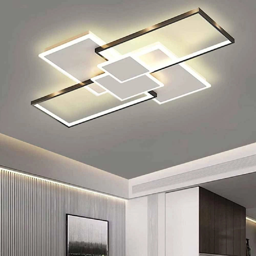 Trade Shop - Lampadario Soffitto Led 83 W Plafoniera Tre Colorazione Moderna Bluetooth C67-3c -