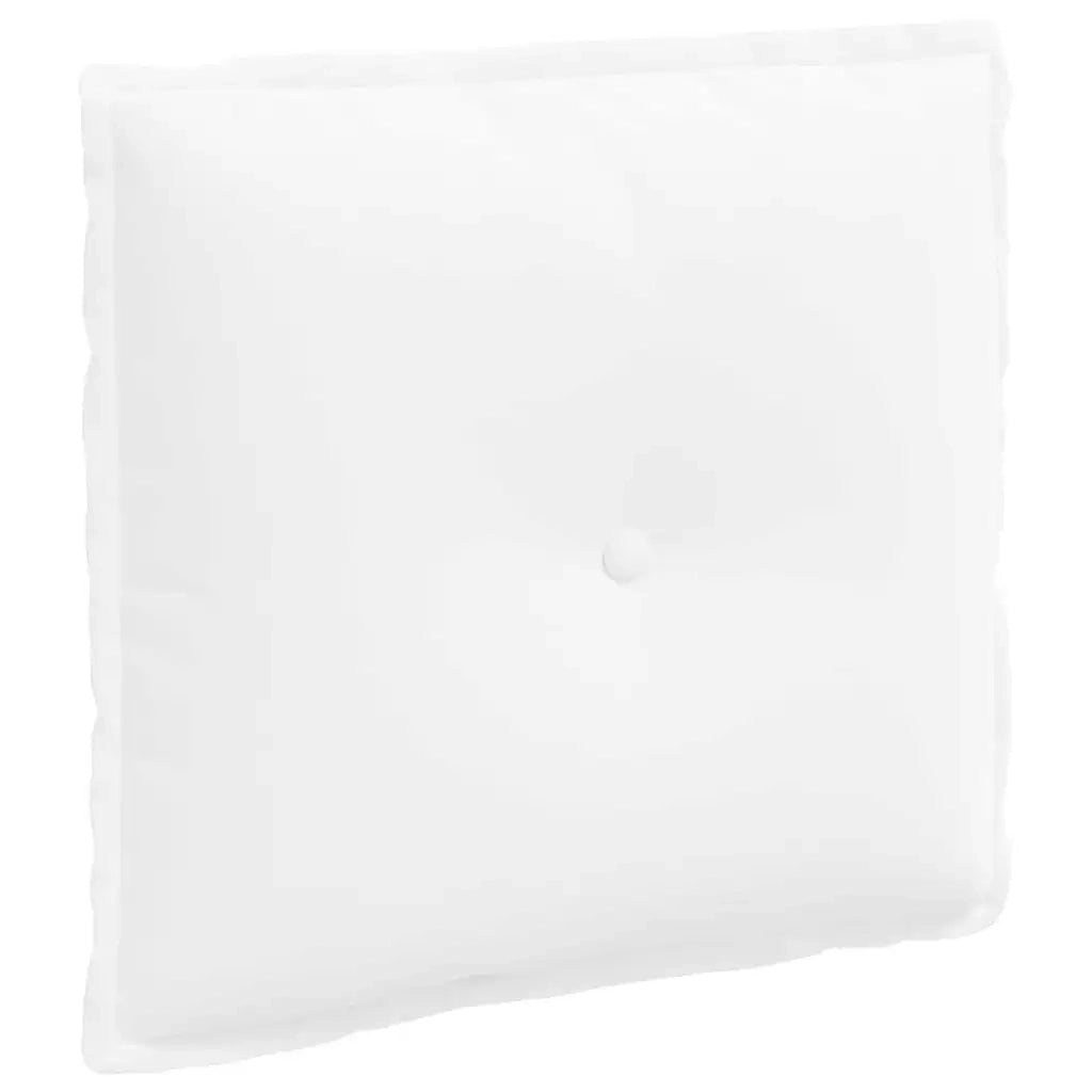 Cuscino per Schiena Bianco 50 x 19 x 45 cm Tessuto 42014626