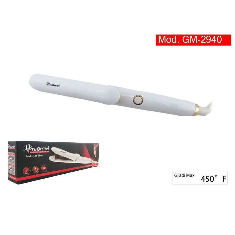 Trade Shop - Piastra Per Capelli Lisciante Professionale Rivestimento In Ceramica Gm-2940 -