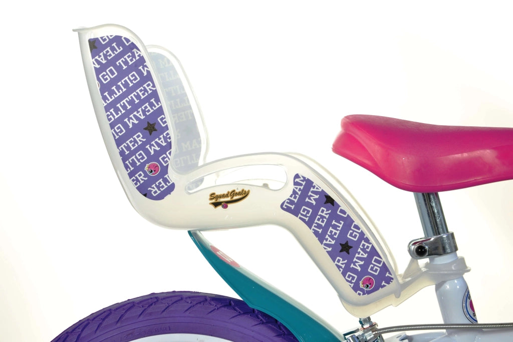 LOL 14", bicicletta per bambini, adatta ad etÃƒÂ  tra i 4 e i 6 anni, per altezza tra 100 e 120 cm, con cestino e po