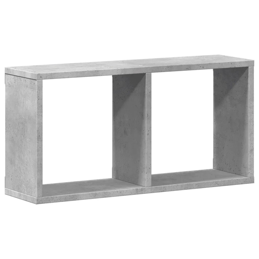Mobile a Parete 60x16x30 cm Grigio Cemento in Legno Multistrato 854880
