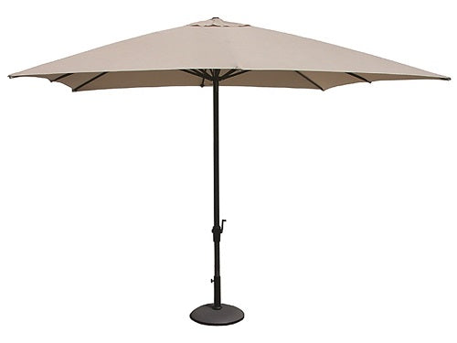 OMBRELLONE ALLUM. RETTANGOLARE MT.2X3 BEIGE (senza base)