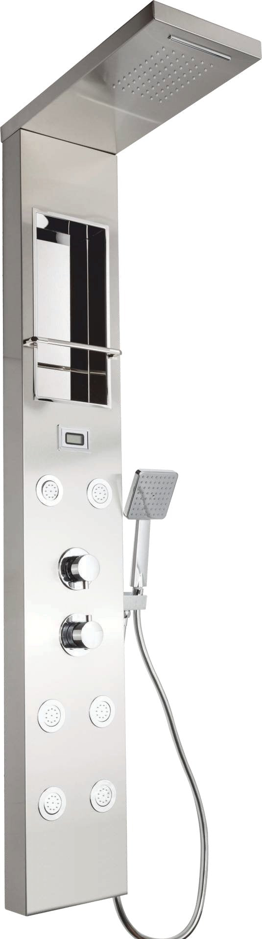 Colonna doccia idromassaggio pannello multifunzione