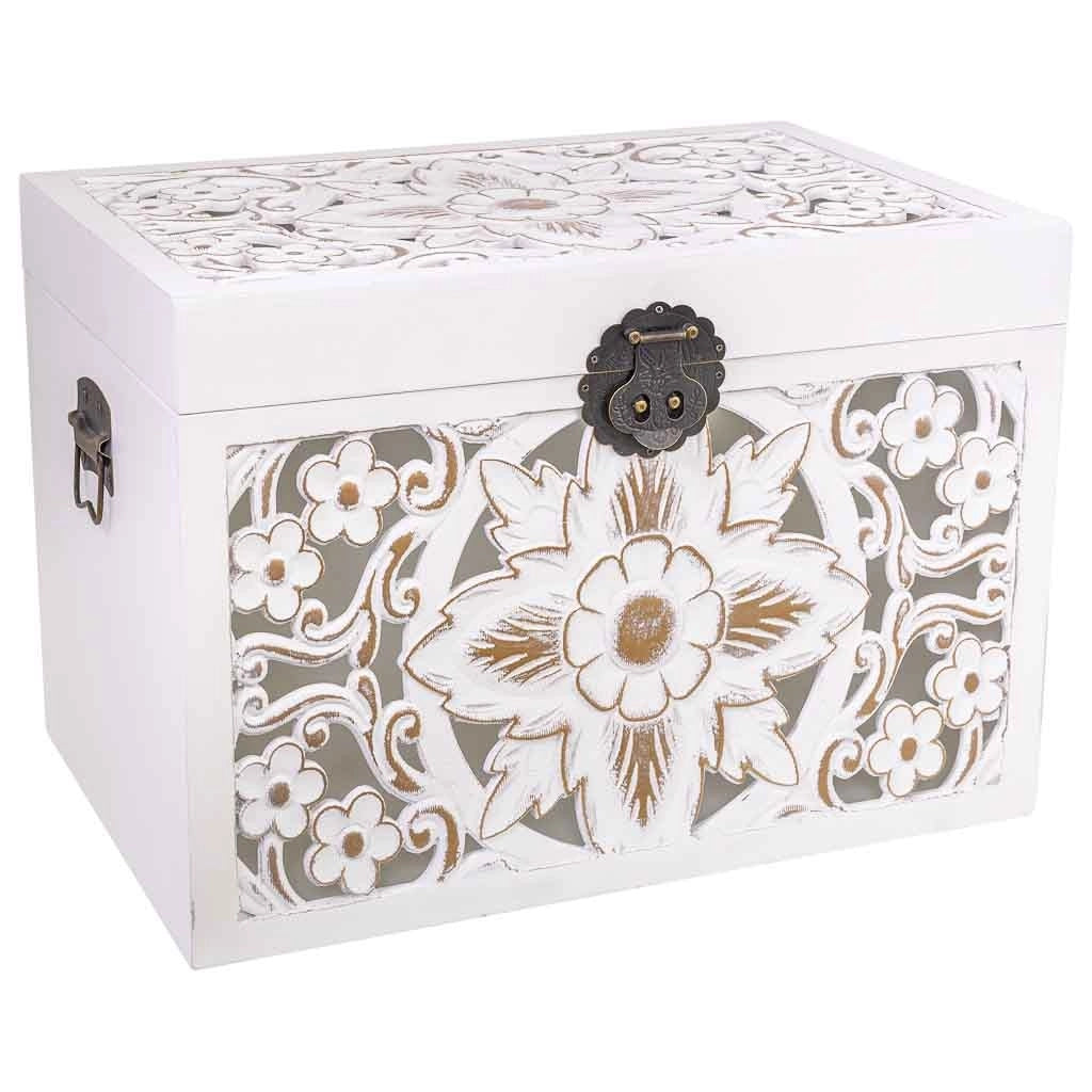 Baule in legno 60x40x42h cm