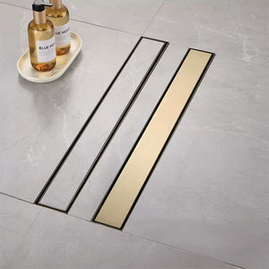 Scarico Lineare Neox Brush Gold 70