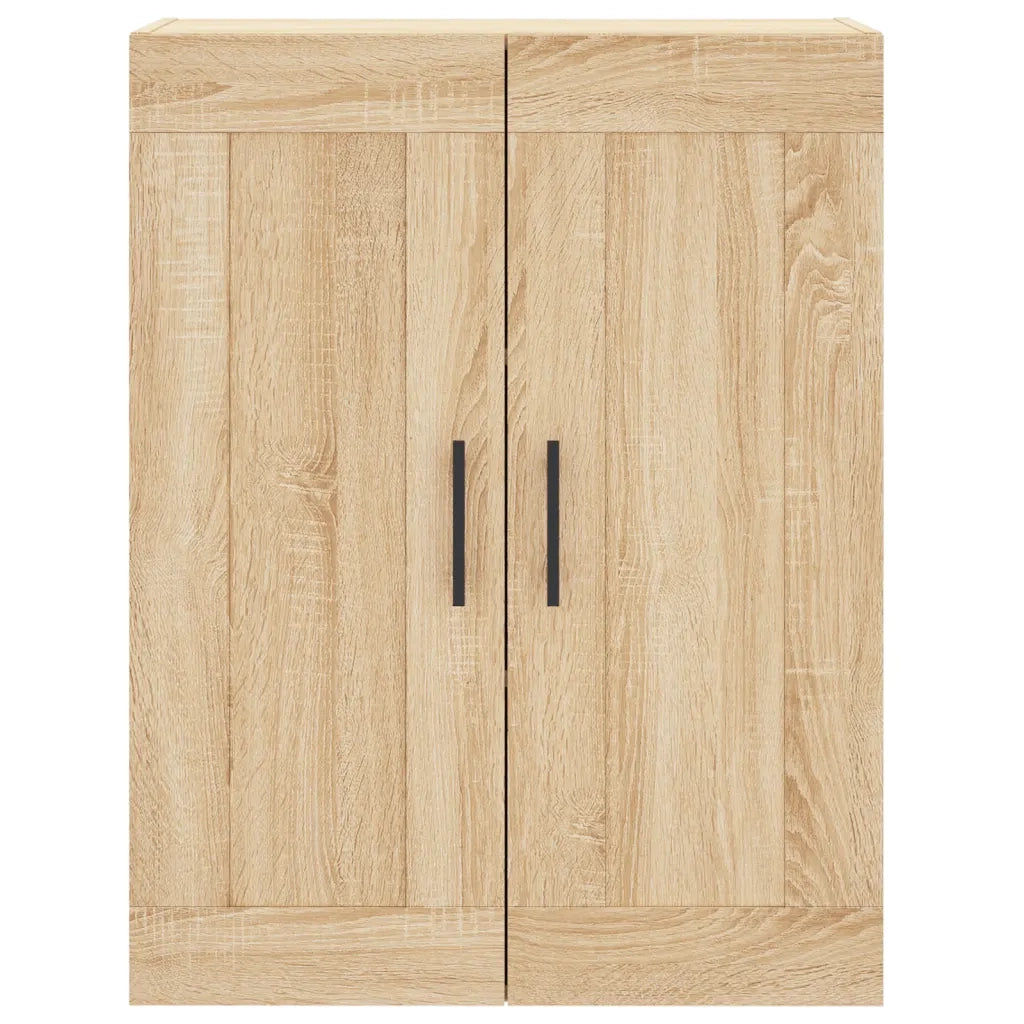 Armadietti a Parete 2 pz Rovere Sonoma in Legno Multistrato 3198044