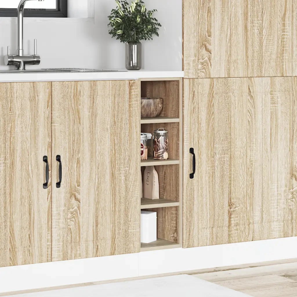 Armadio Inferiore Â“RigaÂ” Rovere Sonoma 20x44,5x81,5 cm