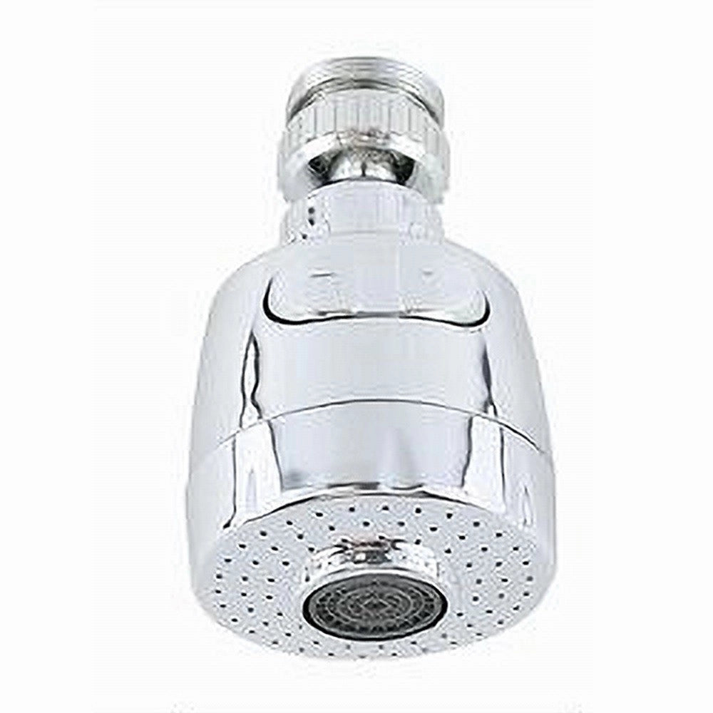 Trade Shop - Rompigetto Aeratore Per Rubinetto Girevole Antispruzzo Miscelatore 2 Getti 87309 -