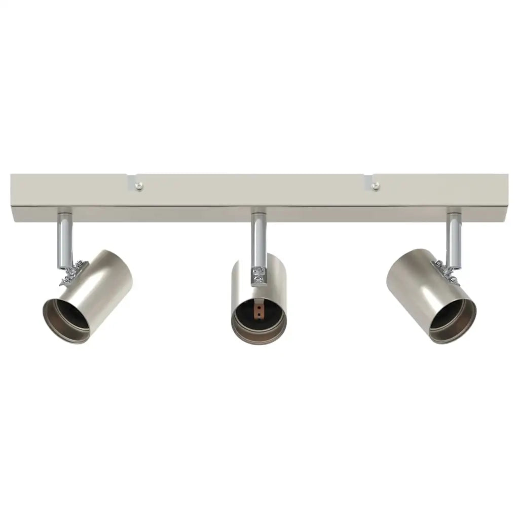 Faretto da soffitto Nichel 38 x 6,5 x 11,5 cm Metallo 4108184