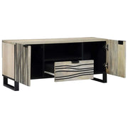 Unit¨¤ TV | Armadietto TV | Mobile Porta TV con cassetto Bianco 105 x 33 x 46 cm Legno multistrato